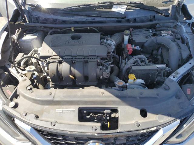 3N1AB7AP9KY234684 - 2019 NISS SENTRA S SILVER photo 11