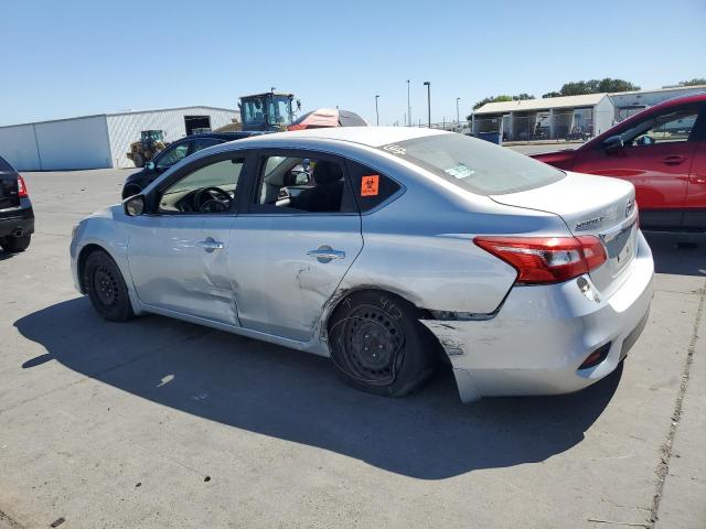 3N1AB7AP9KY234684 - 2019 NISS SENTRA S SILVER photo 2