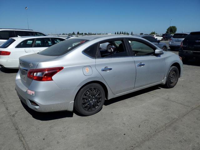 3N1AB7AP9KY234684 - 2019 NISS SENTRA S SILVER photo 3
