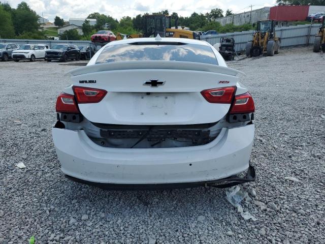 1G1ZG5ST4NF200061 - 2022 CHEVROLET MALIBU RS WHITE photo 6