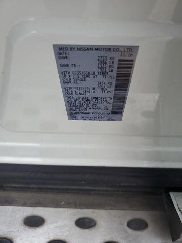 5N1DR2MN8HC636549 - 2017 NISSAN PATHFINDER S WHITE photo 13