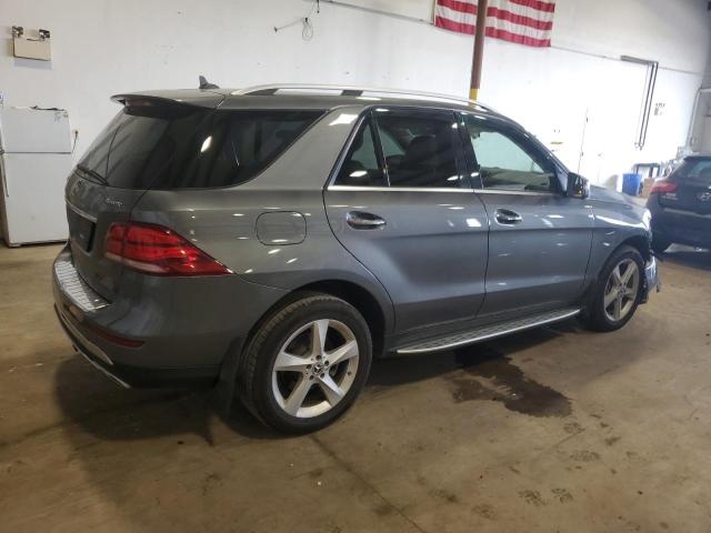 4JGDA5HB8HA905430 - 2017 MERCEDES-BENZ GLE 350 4MATIC GRAY photo 3