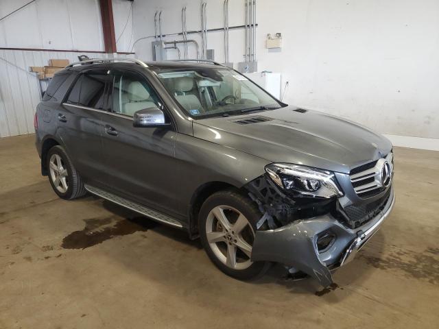4JGDA5HB8HA905430 - 2017 MERCEDES-BENZ GLE 350 4MATIC GRAY photo 4
