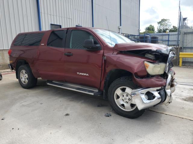 5TBBT54147S457099 - 2007 TOYOTA TUNDRA DOUBLE CAB SR5 BURGUNDY photo 4