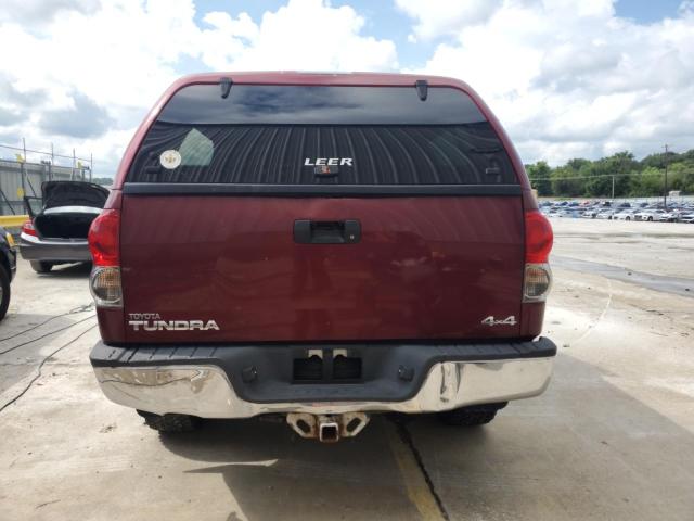 5TBBT54147S457099 - 2007 TOYOTA TUNDRA DOUBLE CAB SR5 BURGUNDY photo 6