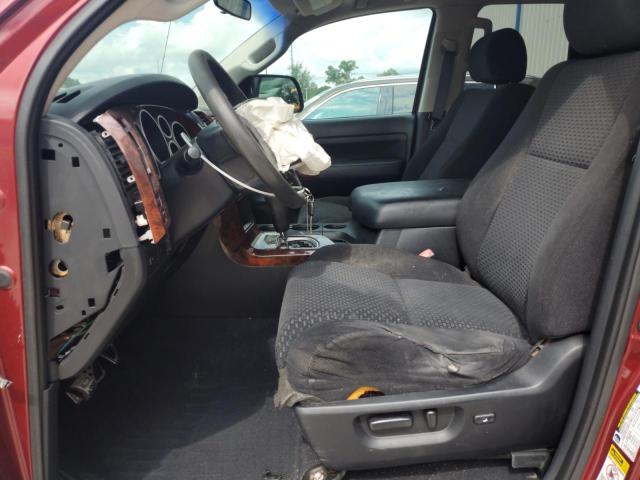 5TBBT54147S457099 - 2007 TOYOTA TUNDRA DOUBLE CAB SR5 BURGUNDY photo 7