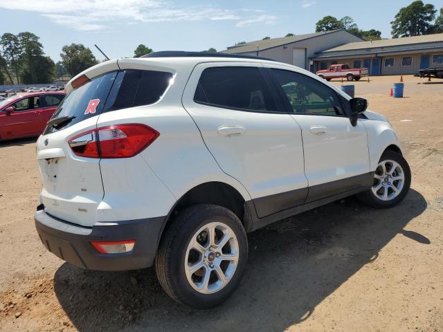 MAJ3S2GE3KC291086 - 2019 FORD ECOSPORT SE WHITE photo 3