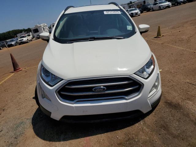 MAJ3S2GE3KC291086 - 2019 FORD ECOSPORT SE WHITE photo 5