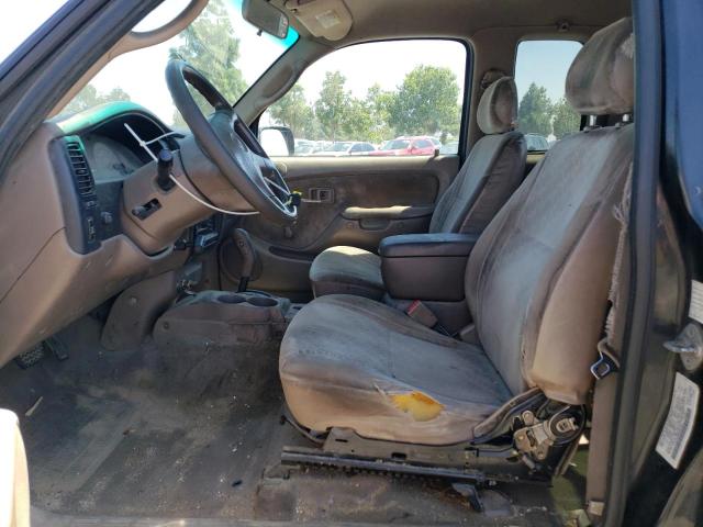 5TESM92N22Z033191 - 2002 TOYOTA TACOMA XTRACAB PRERUNNER შავი ფოტო 7