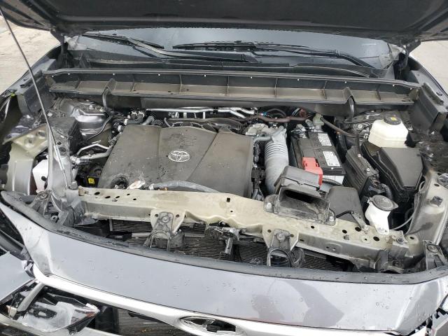 5TDGZRAH5NS554135 - 2022 TOYOTA HIGHLANDER XLE GRAY photo 12