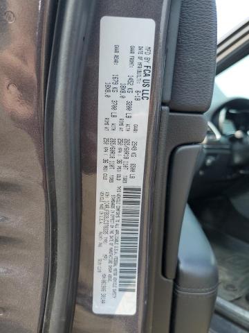 1C4RJFBG9JC378335 - 2018 JEEP GRAND CHER LIMITED CHARCOAL photo 13