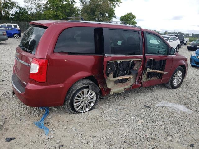 2C4RC1JG4GR112347 - 2016 CHRYSLER TOWN & COU LIMITED RED photo 3