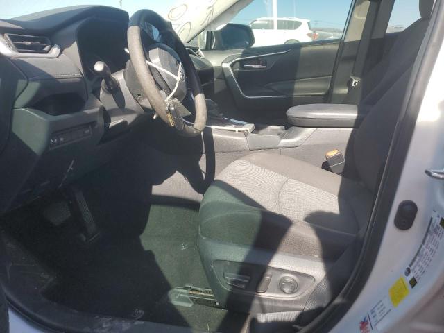 2T3W1RFVXNW194621 - 2022 TOYOTA RAV4 XLE WHITE photo 7