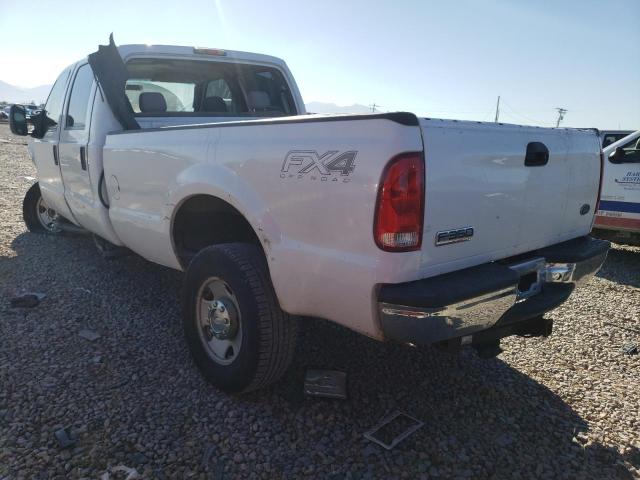 1FTWW31567EB04106 - 2007 FORD F350 SRW SUPER DUTY WHITE photo 2