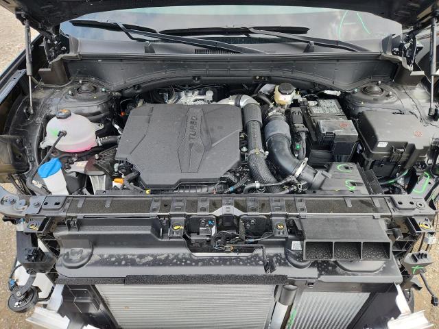 5NMP2DGL6SH103409 - 2025 HYUNDAI SANTA FE SEL შავი ფოტო 12