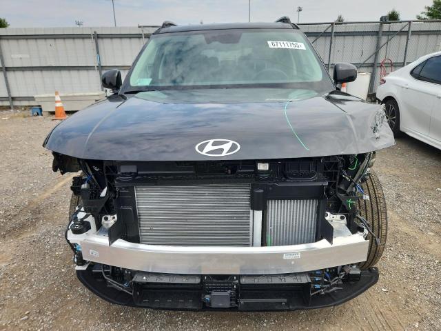 5NMP2DGL6SH103409 - 2025 HYUNDAI SANTA FE SEL შავი ფოტო 5