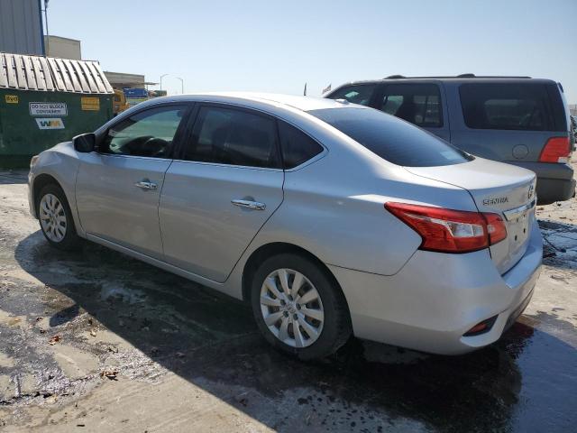 3N1AB7AP9GL636953 - 2016 NISSAN SENTRA S SILVER photo 2