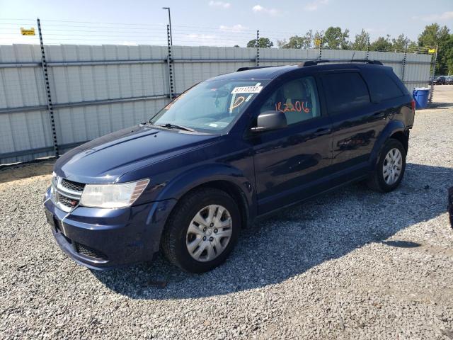 3C4PDCAB6HT694678 - 2017 DODGE JOURNEY SE BLUE photo 1