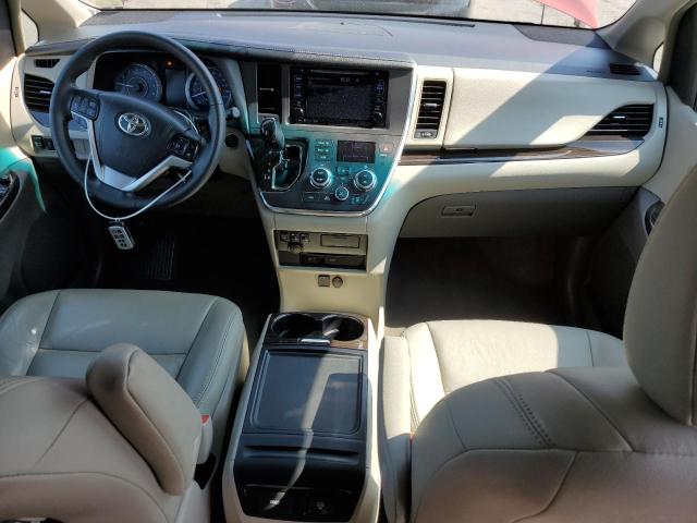 5TDDZ3DC1HS166680 - 2017 TOYOTA SIENNA XLE Bordo foto 8