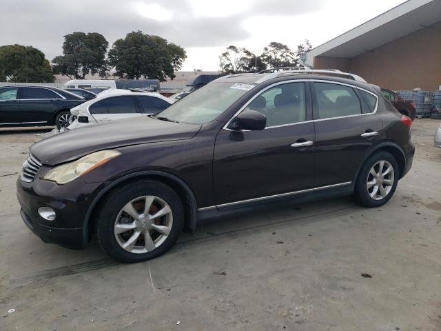 JNKAJ09E08M306733 - 2008 INFINITI EX35 BASE Բորդո լուսանկար 1