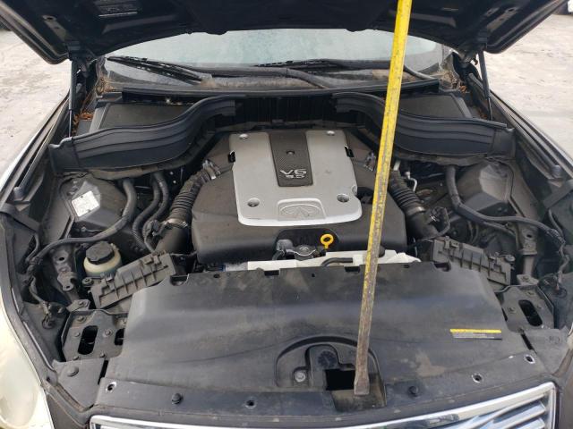 JNKAJ09E08M306733 - 2008 INFINITI EX35 BASE Բորդո լուսանկար 11