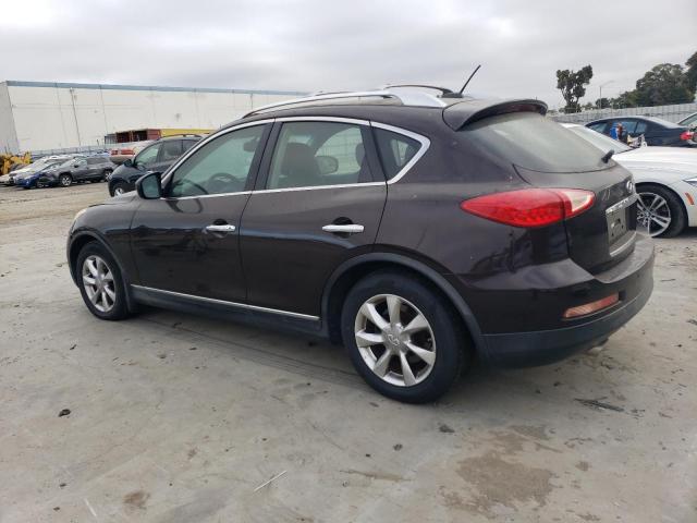 JNKAJ09E08M306733 - 2008 INFINITI EX35 BASE Բորդո լուսանկար 2