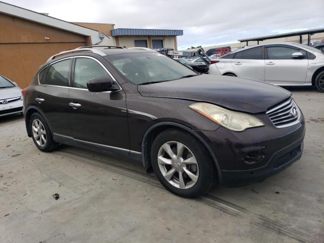 JNKAJ09E08M306733 - 2008 INFINITI EX35 BASE Բորդո լուսանկար 4