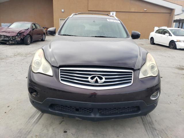 JNKAJ09E08M306733 - 2008 INFINITI EX35 BASE Բորդո լուսանկար 5