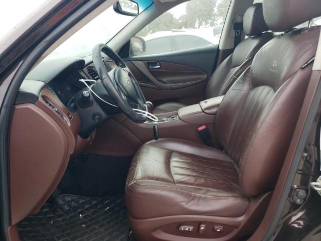 JNKAJ09E08M306733 - 2008 INFINITI EX35 BASE Բորդո լուսանկար 7