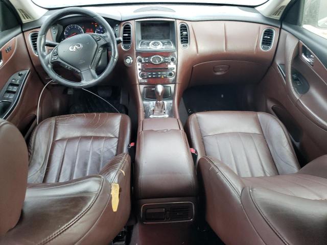 JNKAJ09E08M306733 - 2008 INFINITI EX35 BASE Բորդո լուսանկար 8