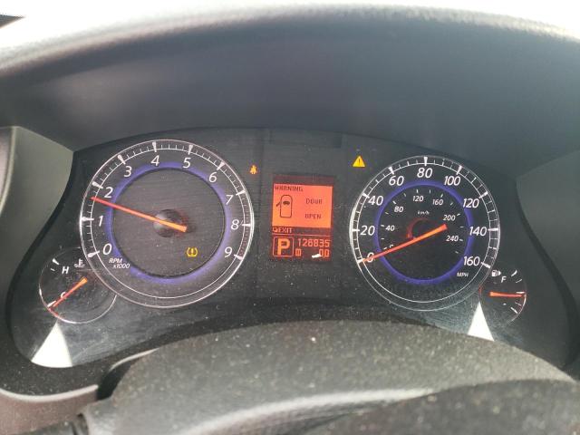 JNKAJ09E08M306733 - 2008 INFINITI EX35 BASE Բորդո լուսանկար 9