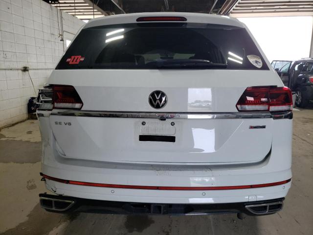 1V2RR2CA8MC529891 - 2021 VOLKSWAGEN ATLAS SE WHITE photo 6