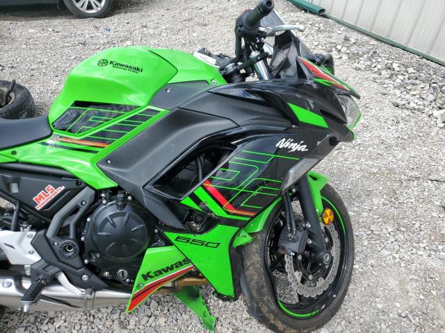 ML5EXER10PDA84413 - 2023 KAWASAKI EX650 R Жасыл фото 5