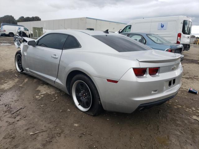 2G1FA1E34C9140233 - 2012 CHEVROLET CAMARO LS SILVER photo 2