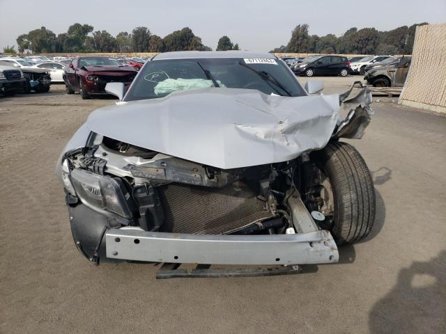 2G1FA1E34C9140233 - 2012 CHEVROLET CAMARO LS SILVER photo 5