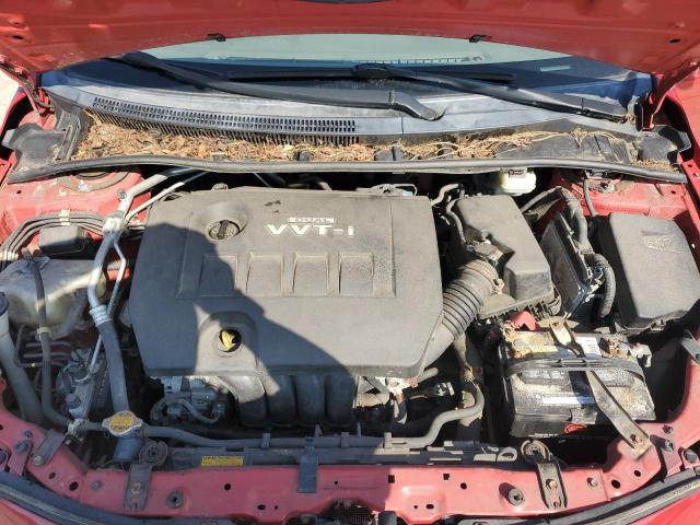 1NXBU4EE0AZ339095 - 2010 TOYOTA COROLLA BASE Qırmızı foto 11