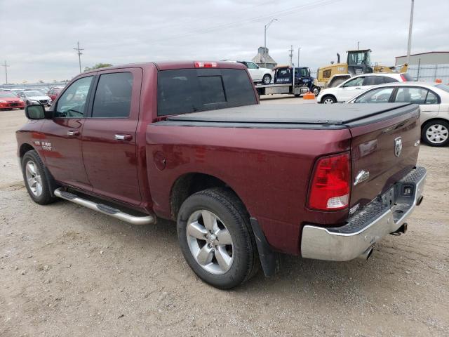 3C6RR7LTXHG709691 - 2017 RAM 1500 SLT RED photo 2