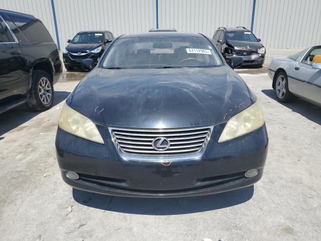 JTHBJ46G482262975 - 2008 LEXUS ES 350 BLACK photo 5