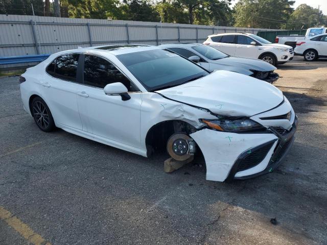 4T1T11AK7PU824205 - 2023 TOYOTA CAMRY SE NIGHT SHADE WHITE photo 4