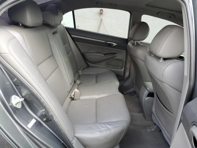 19XFA1F90BE004904 - 2011 HONDA CIVIC EXL ნაცრისფერი ფოტო 10