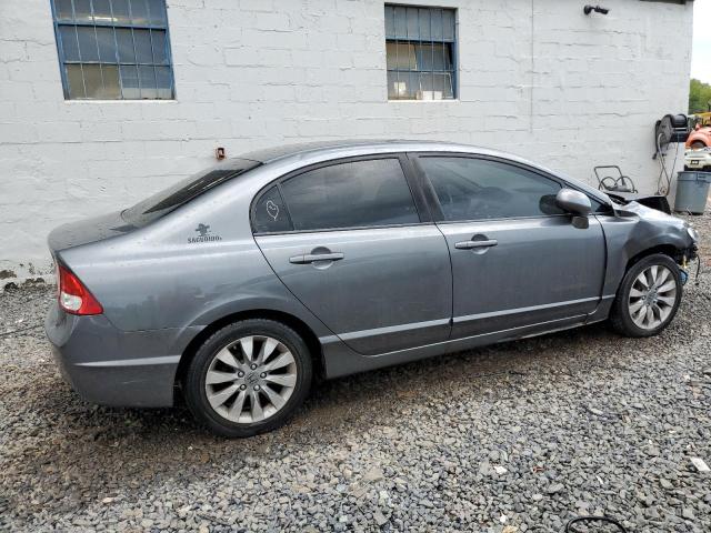 19XFA1F90BE004904 - 2011 HONDA CIVIC EXL ნაცრისფერი ფოტო 3