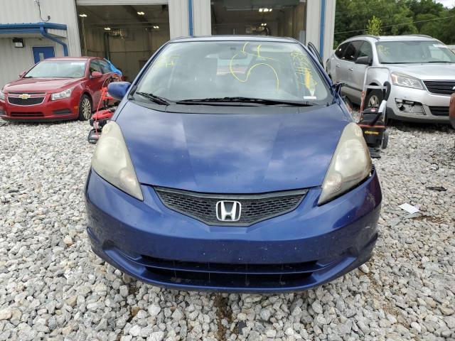 JHMGE8G3XDC066590 - 2013 HONDA FIT BLUE photo 5