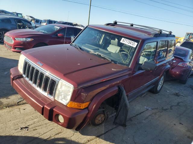 1J8HG48K77C528230 - 2007 JEEP COMMANDER BURGUNDY photo 2