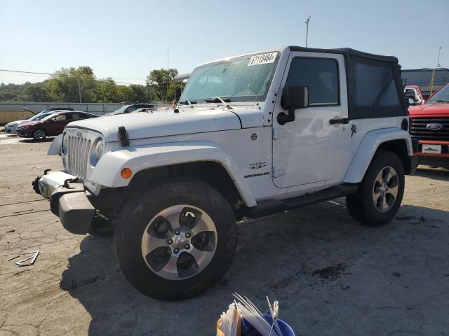 1C4AJWBG7HL576001 - 2017 JEEP WRANGLER SAHARA WHITE photo 1