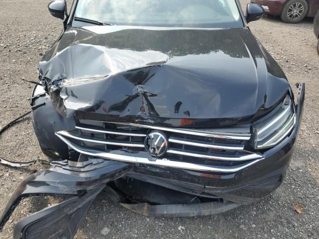 3VV2B7AX6RM183553 - 2024 VOLKSWAGEN TIGUAN SE 黑色 照片 12