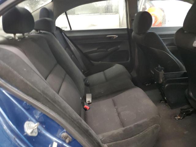 2HGFA16699H520166 - 2009 HONDA CIVIC LX-S ლურჯი ფოტო 10