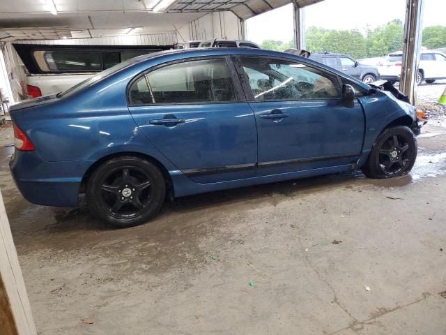 2HGFA16699H520166 - 2009 HONDA CIVIC LX-S ლურჯი ფოტო 3