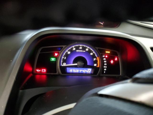 2HGFA16699H520166 - 2009 HONDA CIVIC LX-S ლურჯი ფოტო 9