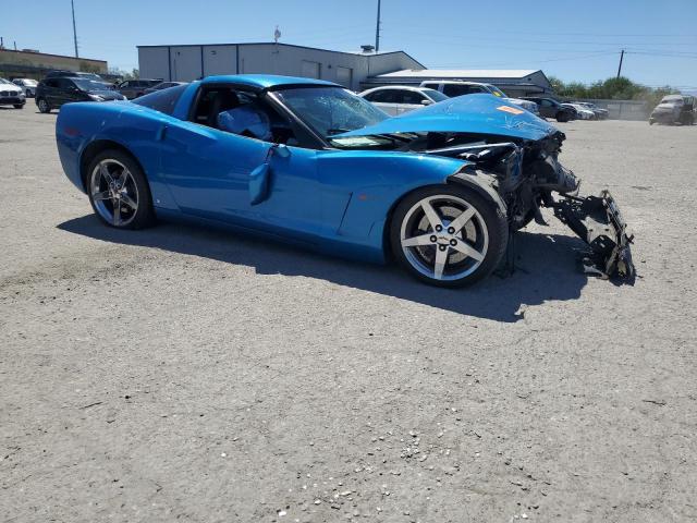 1G1YY26WX85127784 - 2008 CHEVROLET CORVETTE BLUE photo 4