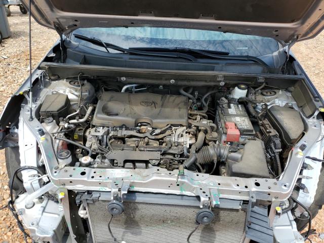 2T3W1RFV0LC074860 - 2020 TOYOTA RAV4 XLE SILVER photo 12